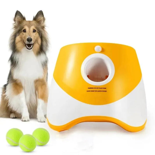 Automatic Throwing Machine Catapult for Dog Pet Toys Tennis Launcher Pet Ball